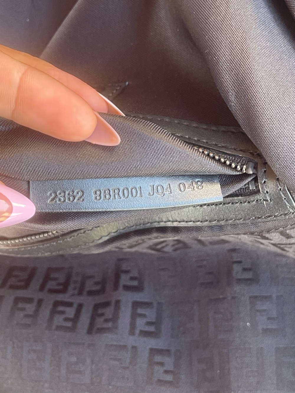 FENDI ZUCCHINO MAMA BAGUETTE - Picture 15 of 16